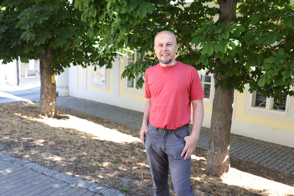 Ulrich Lintl (43) von der Selbsthilfegruppe Amalgam-Quecksilber