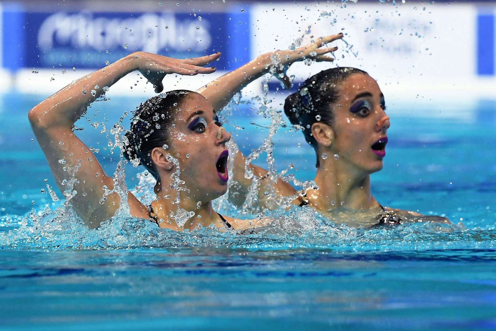 Synchronschwimmen: Anna-Maria und Eirini-Marina Alexandri