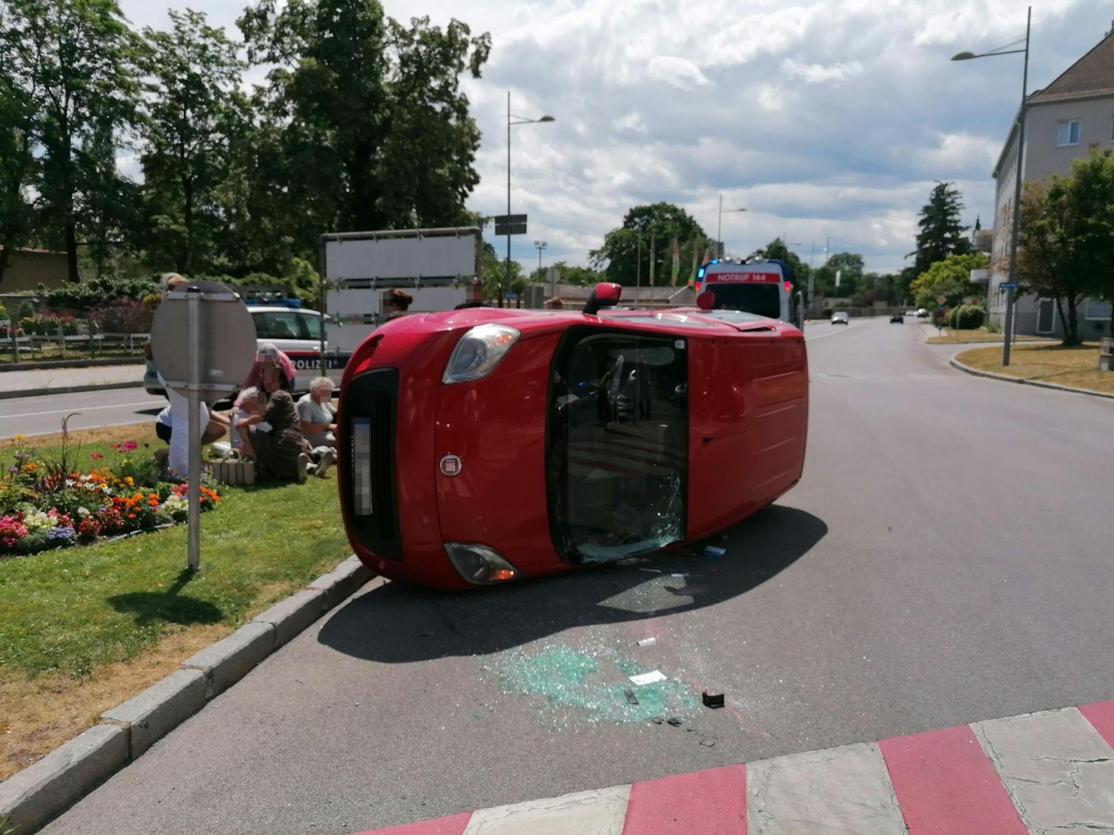 Schwerer Verkehrsunfall in Wr. Neustadt