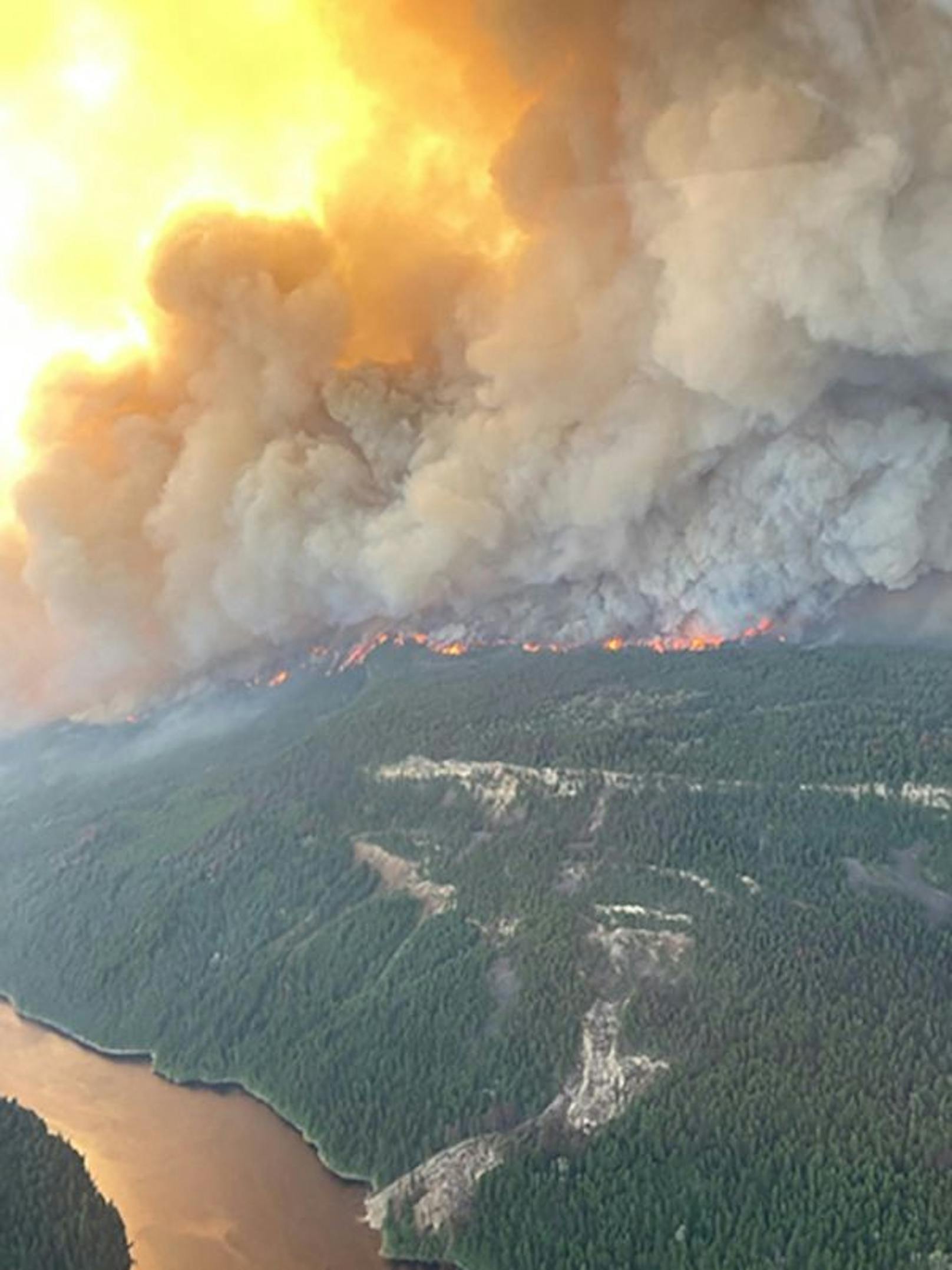 Waldbrand in Kanada nach Rekord-Hitze