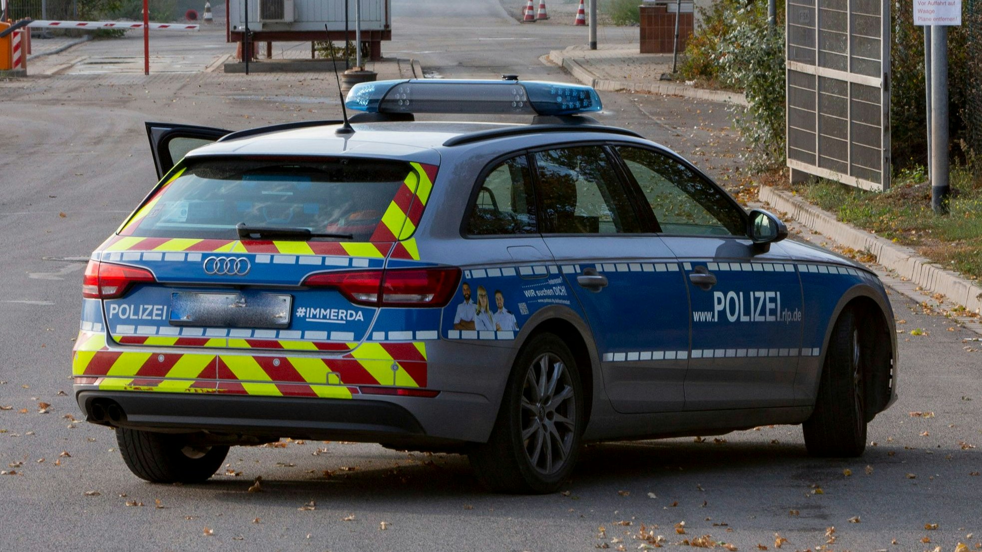 Polizeiauto Rheinland-Pfalz (Symbolbild)