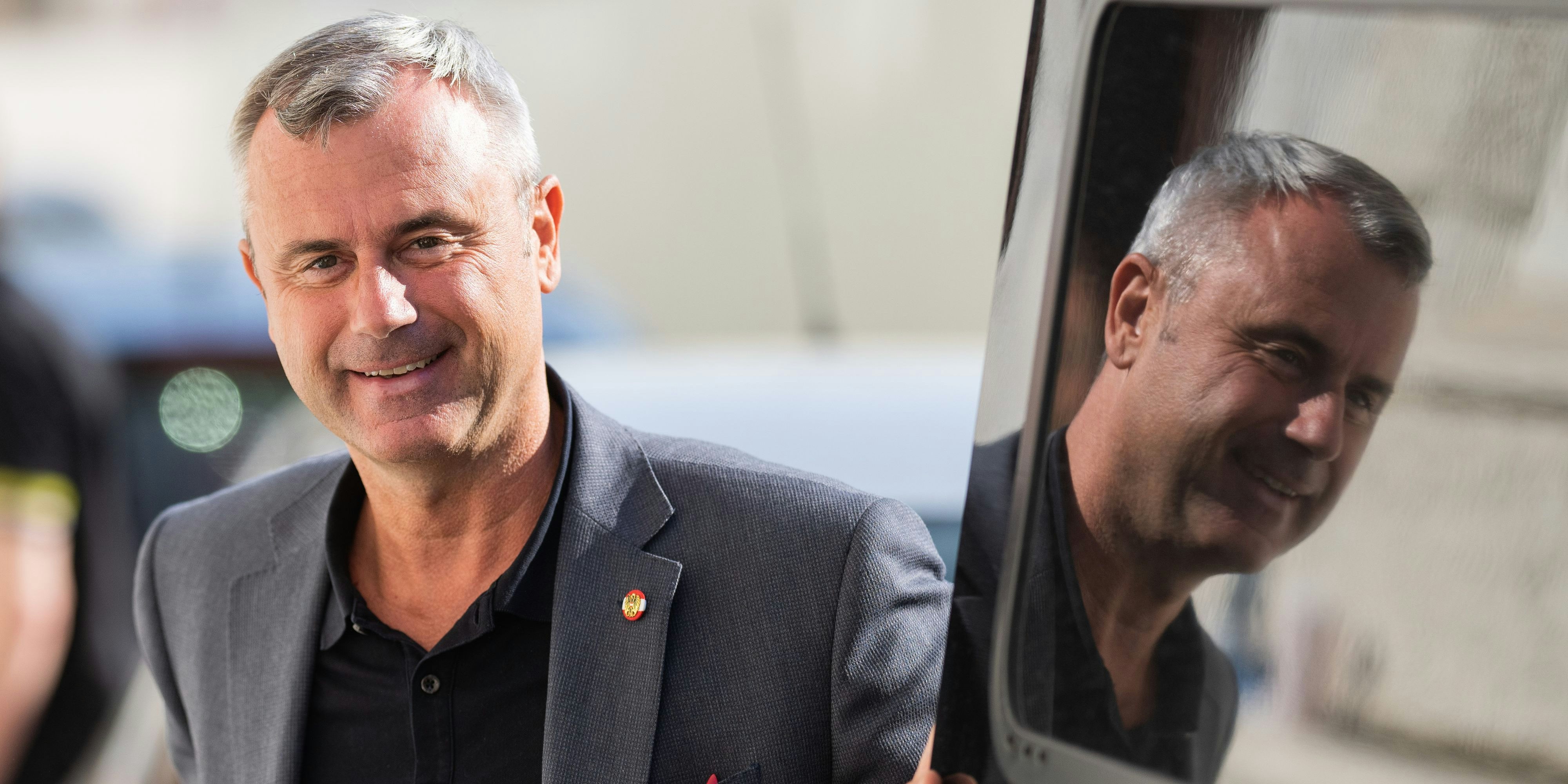 Der ehemalige Parteichef Norbert Hofer am Montag, 07. Juni 2021, im Rahmen eines FPÖ-Präsidiums in der Bundesgeschäftsstelle in Wien.