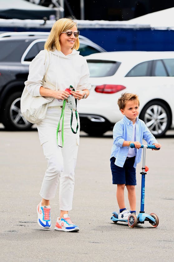 Susie und Jack Wolff am Red-Bull-Ring.