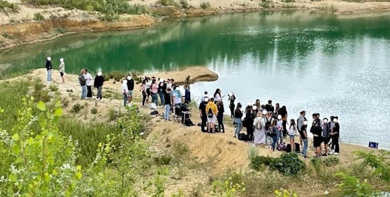 Eine Schulschlussparty beim Achtersee wurde von der Polizei beendet.