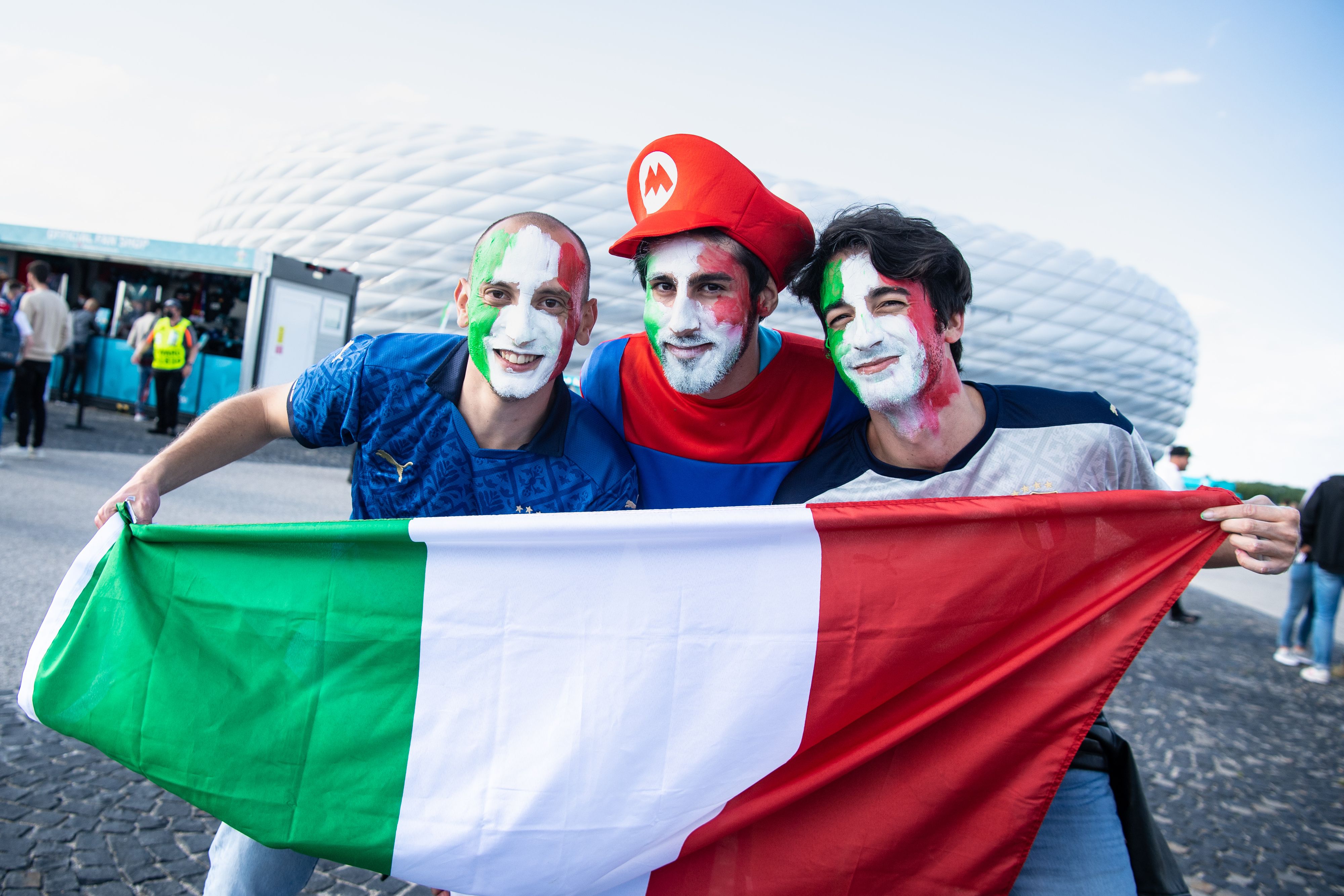 Super Mario und die Italiener in München