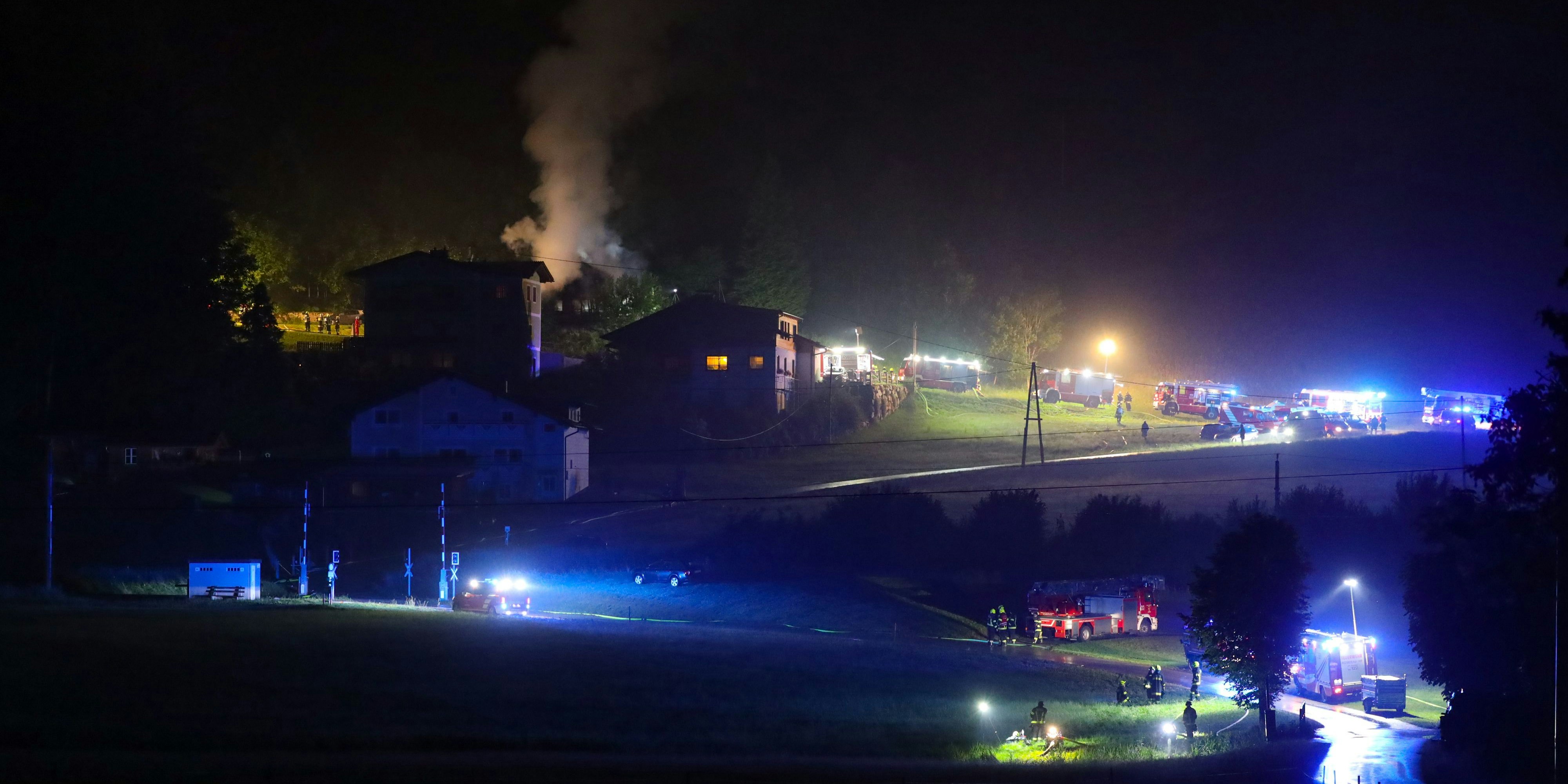 Ein Todesopfer bei Wohnhausbrand in Spital am Pyhrn
