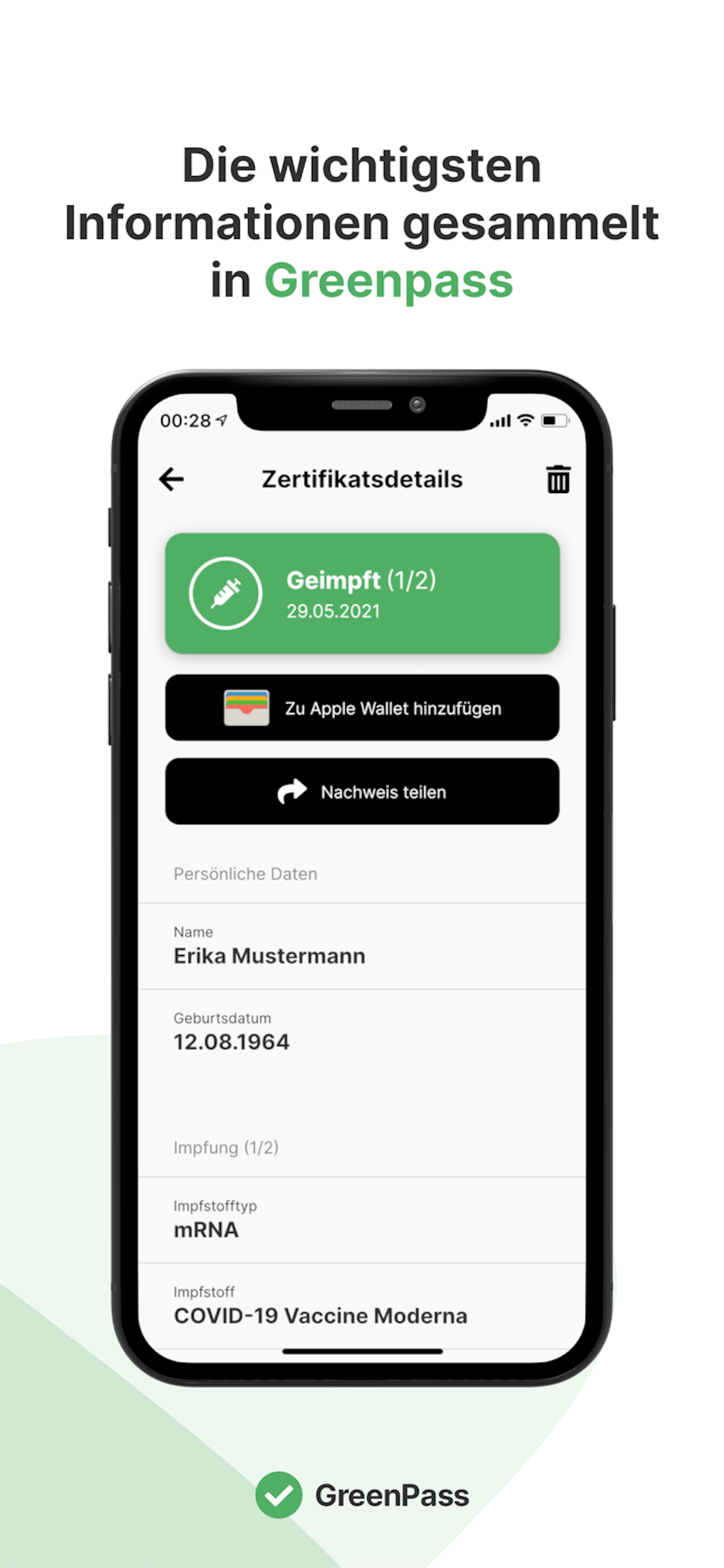 Ein Team der FH Hagenberg hat eine einfache App für den Grünen Pass entwickelt.