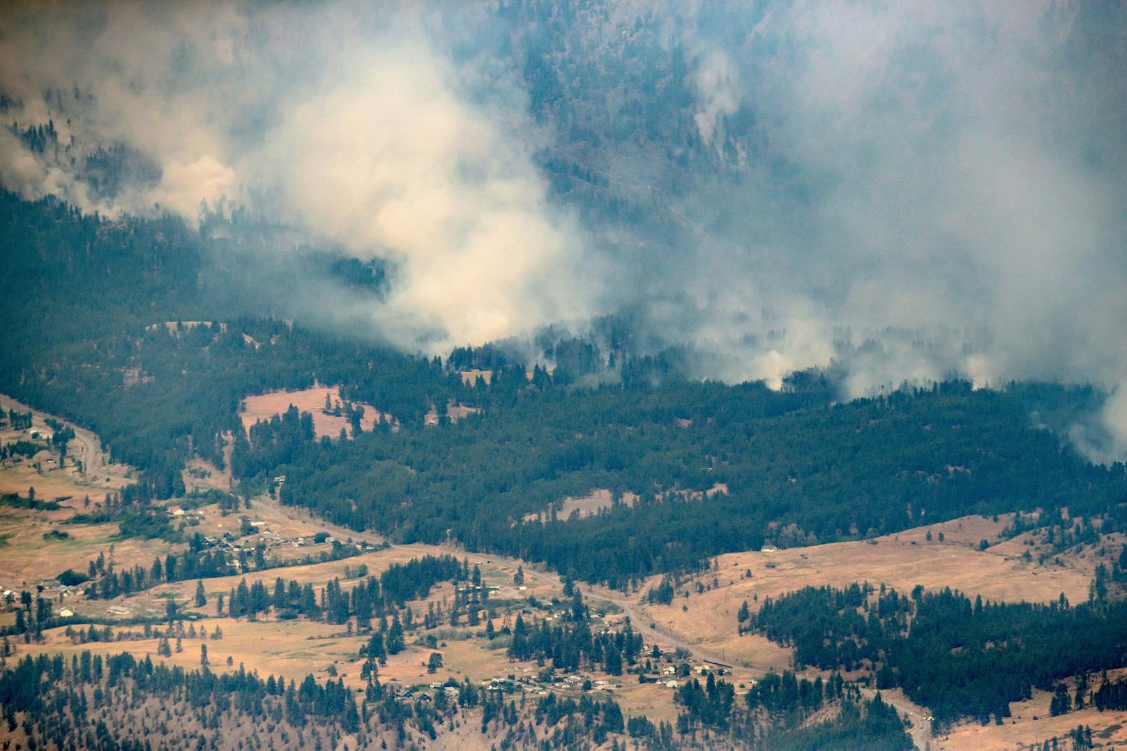 Waldbrand in Kanada nach Rekord-Hitze