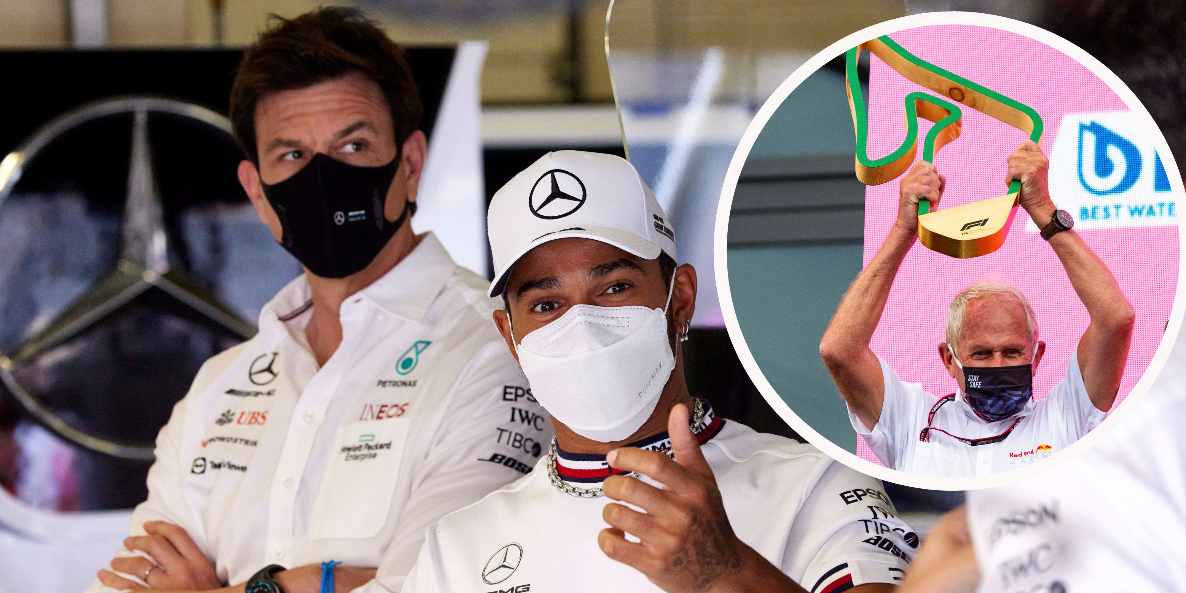 Toto Wolff und Lewis Hamilton mussten sich im ersten Spielberg-Rennen den Bullen geschlagen geben.