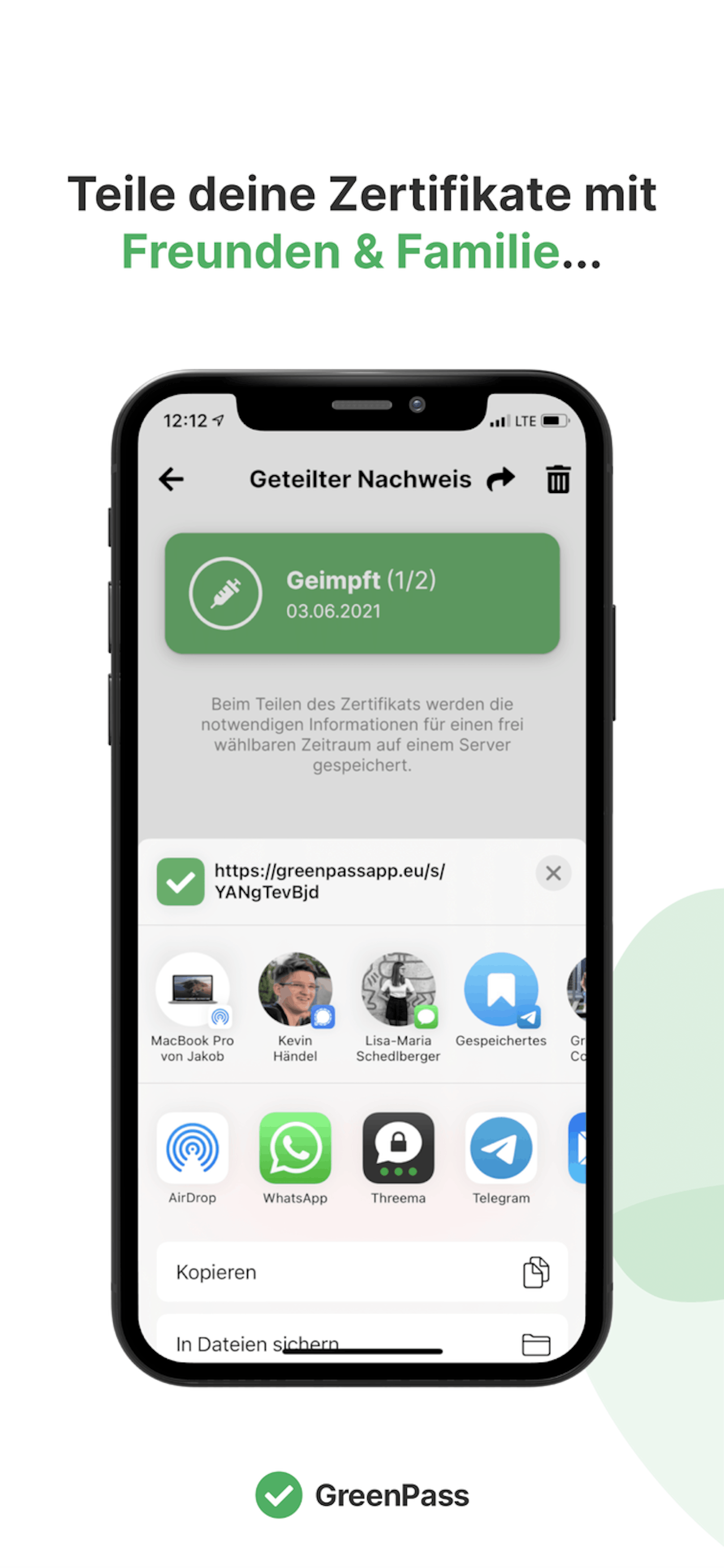Ein Team der FH Hagenberg hat eine einfache App für den Grünen Pass entwickelt.