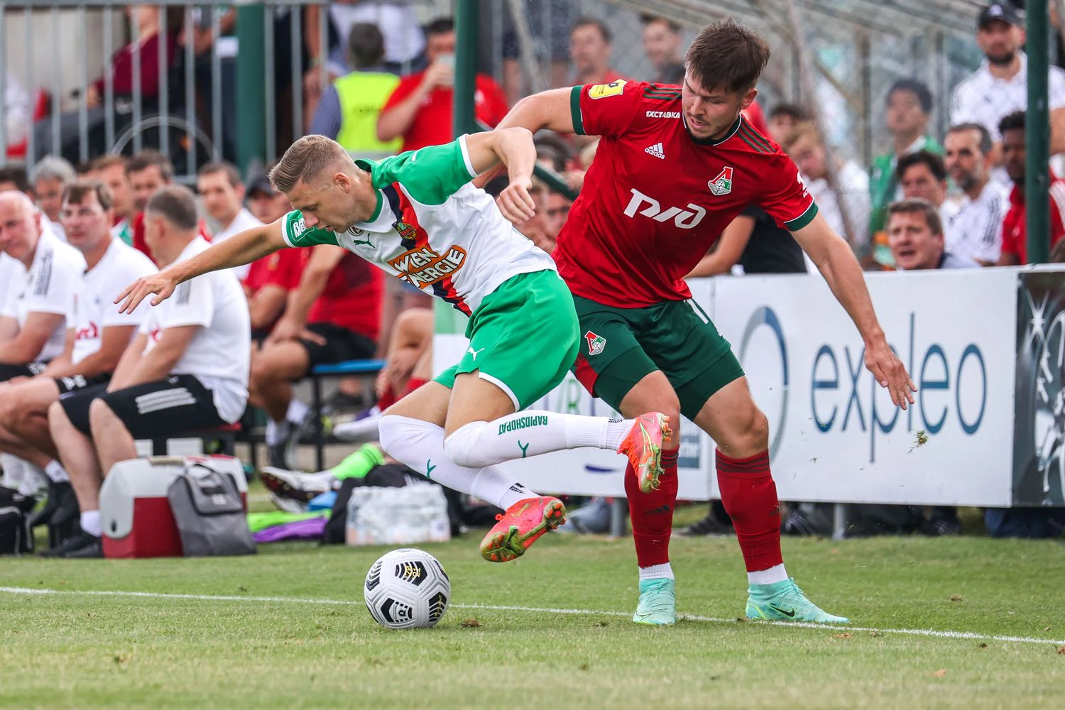 Testspiel: Rapid gegen Lok Moskau