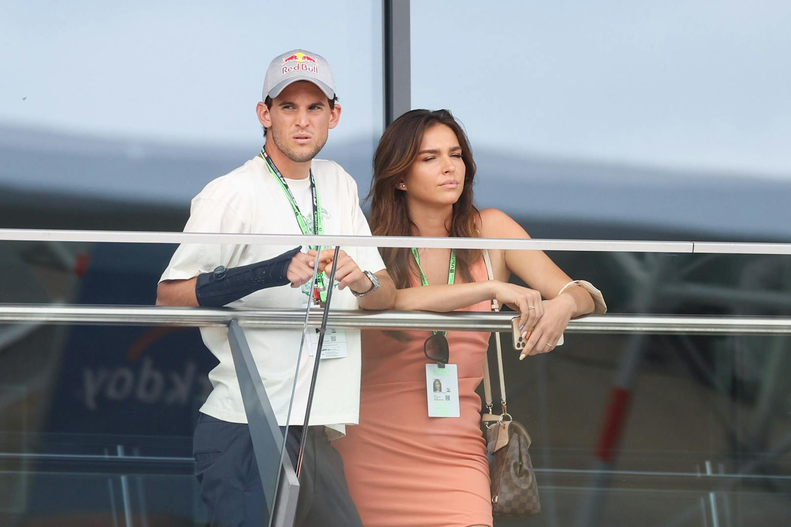 Thiem mit Freundin Lili bei der Formel 1 in Spielberg