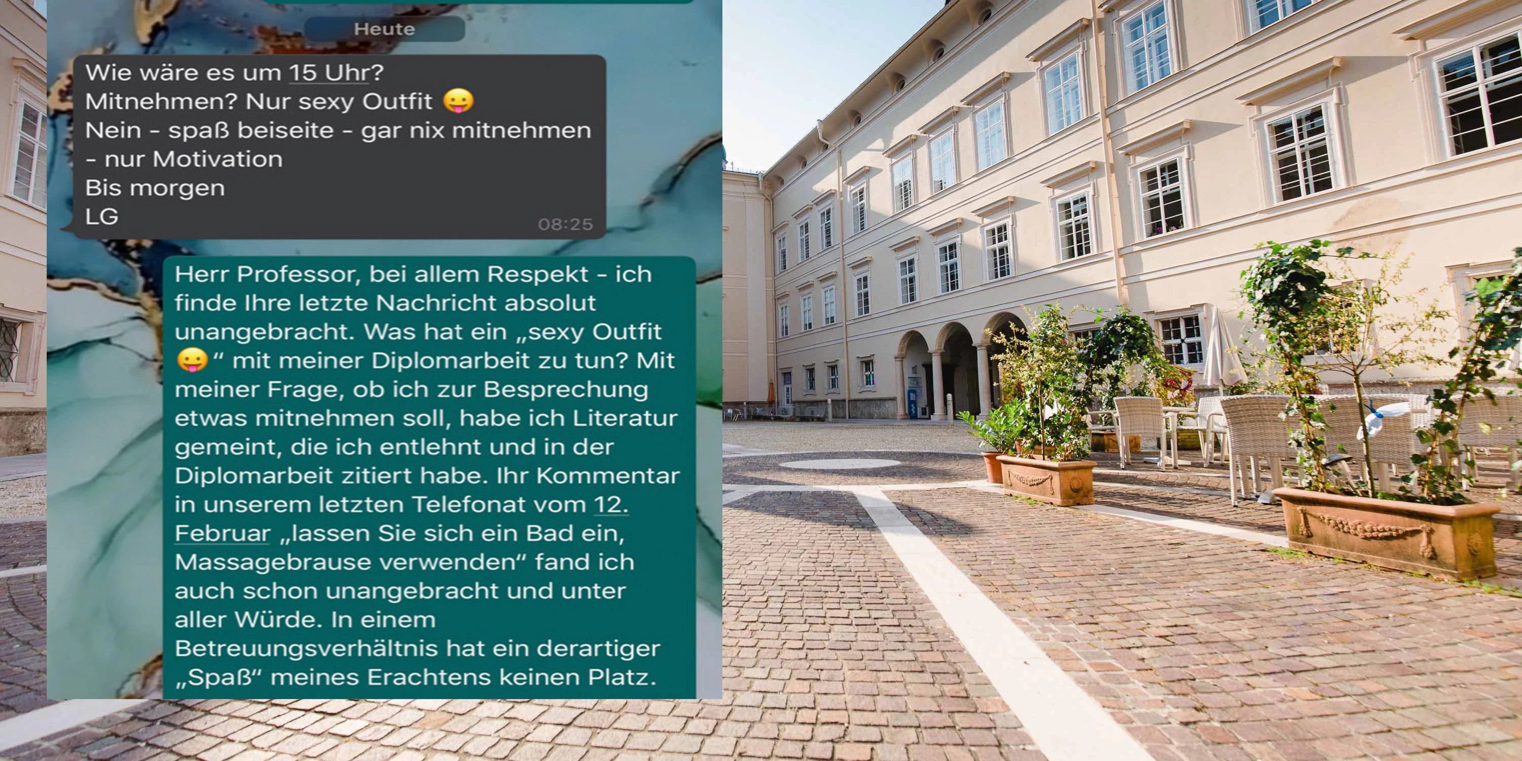 Professor fordert von Studentin (27) "nur sexy Outfit" - Vimarsana News