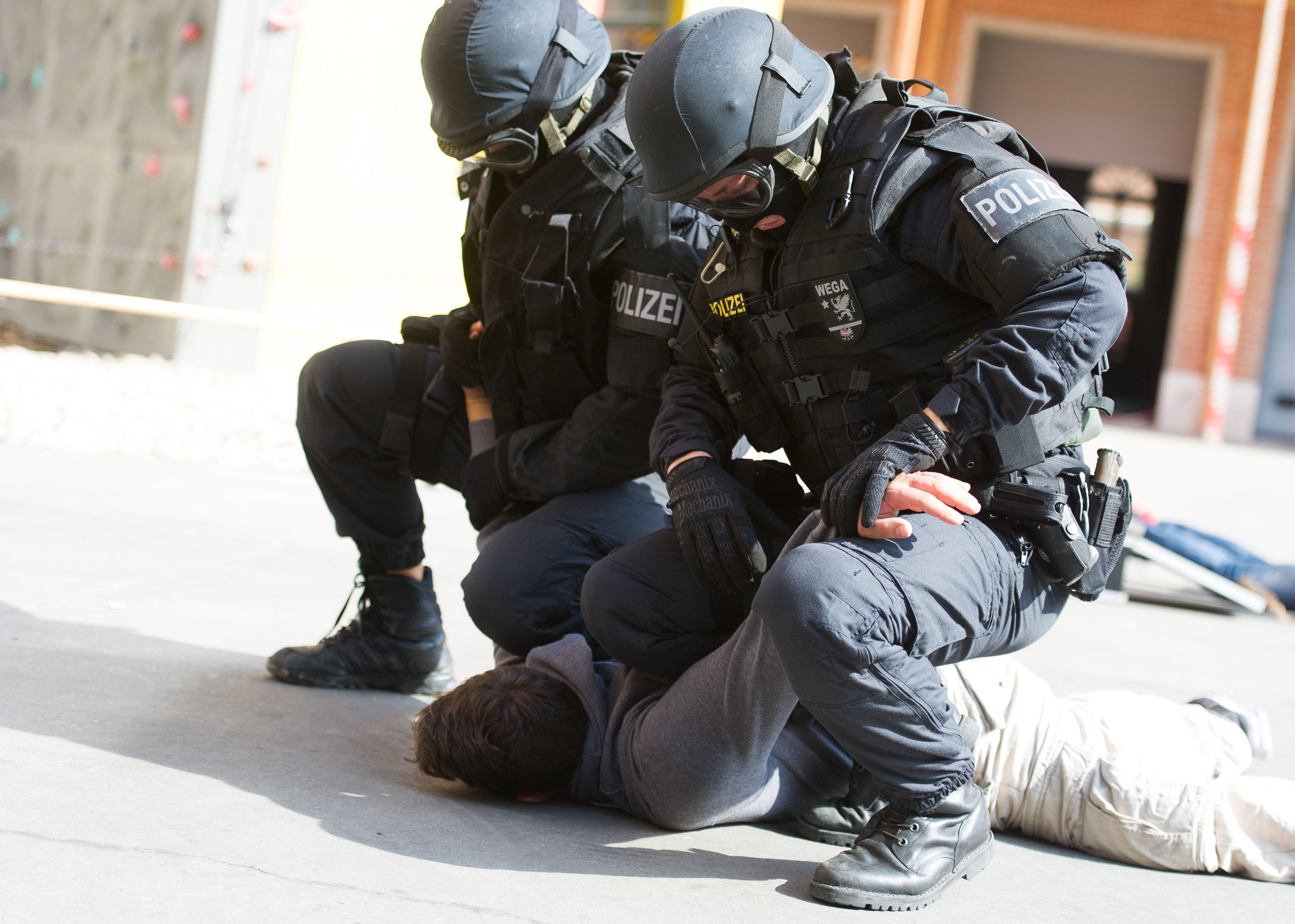 Wiener Einsatzeinheit WEGA während des Tags der Wiener Polizei. Archivbild