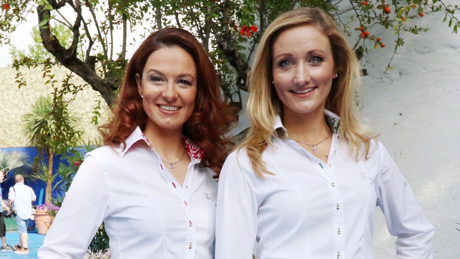 Die beiden Schwestern haben 2007 den "Grand Prix der Volksmusik" für Österreich gewonnen. Jetzt wurde Marina (rechts) Mutter eines Buben.