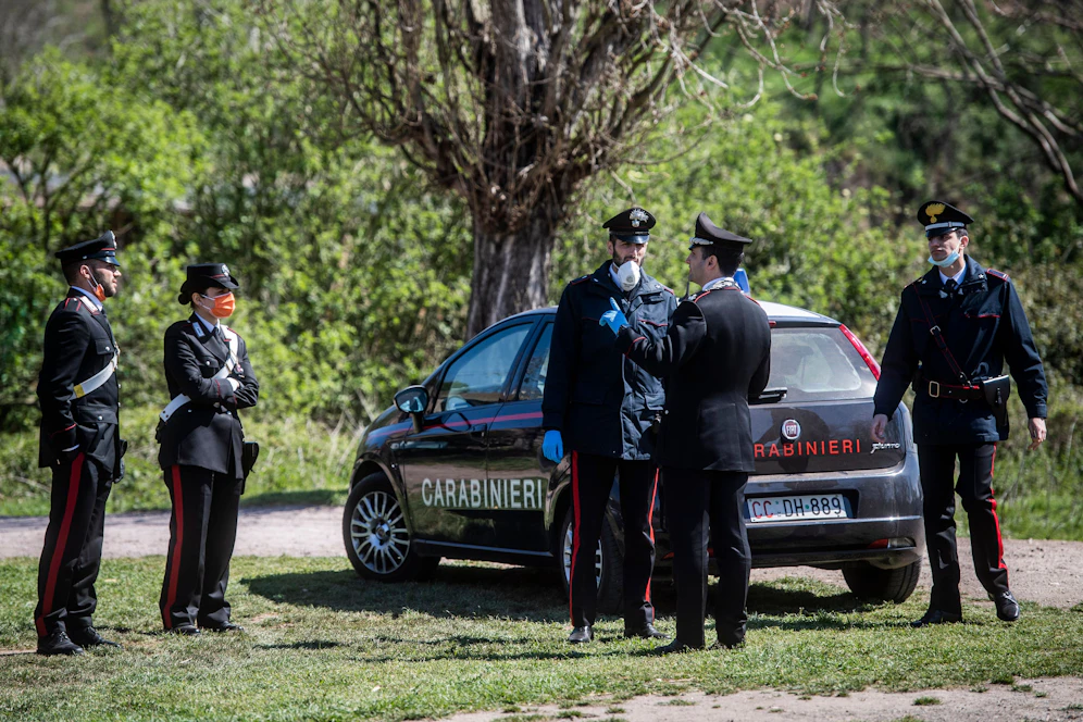 Polizisten in Italien ermitteln