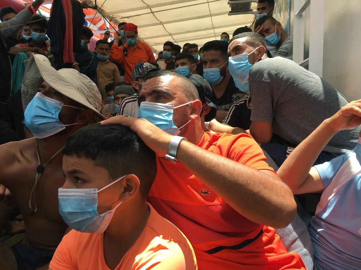 Binnen weniger Tage wurden insgesamt 203 Migranten gerettet. Darunter 67 Minderjährige.