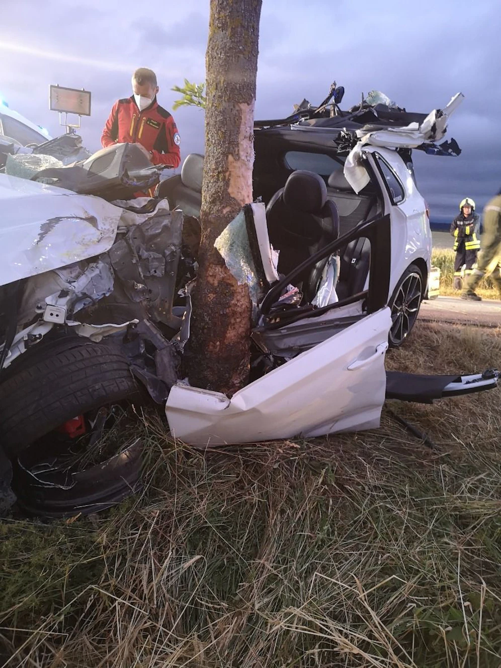 Schwerer Unfall in Markersdorf