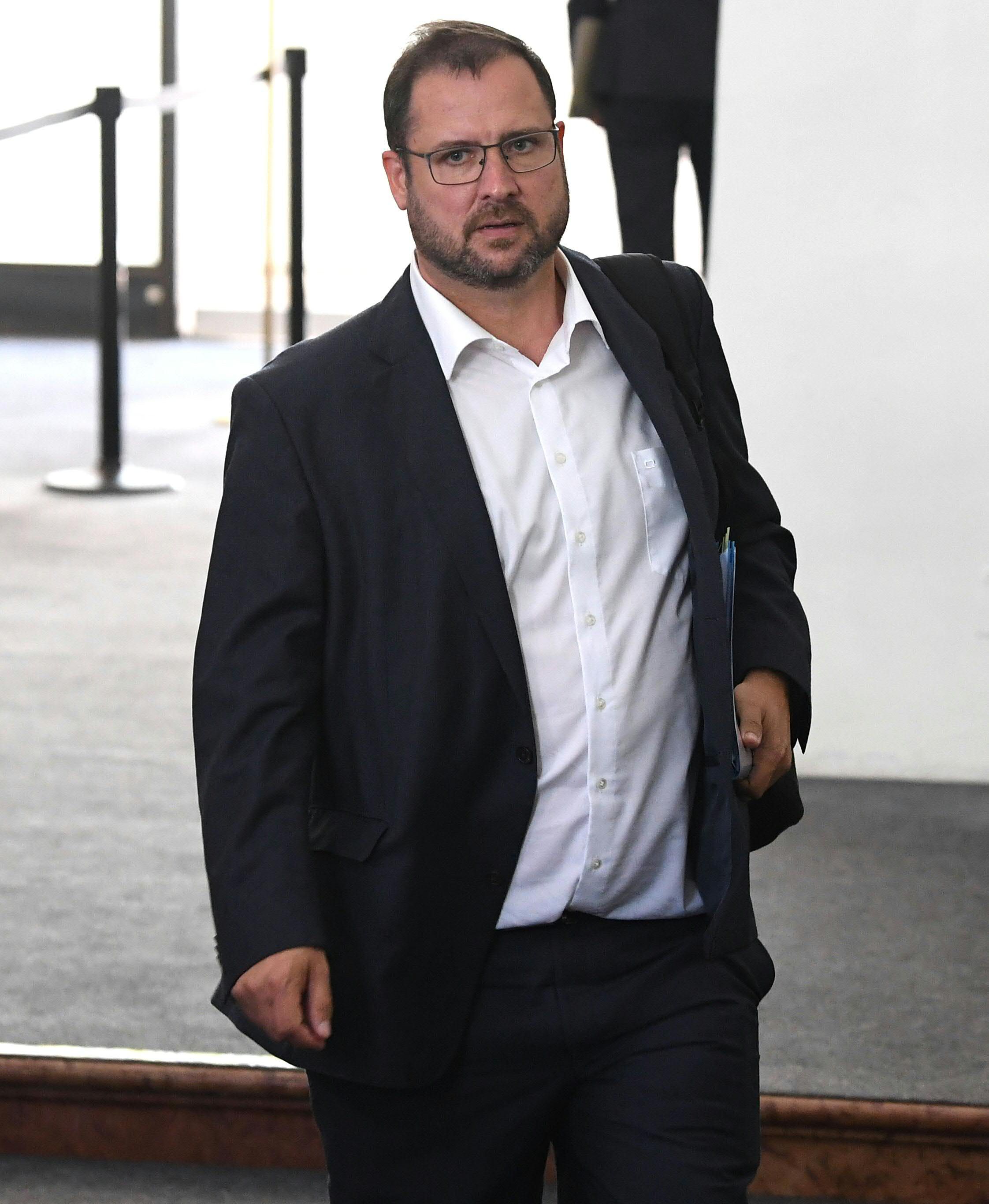 FPÖ-Fraktionsführer Christian Hafenecker im Rahmen des Ibiza-U-Ausschusses.