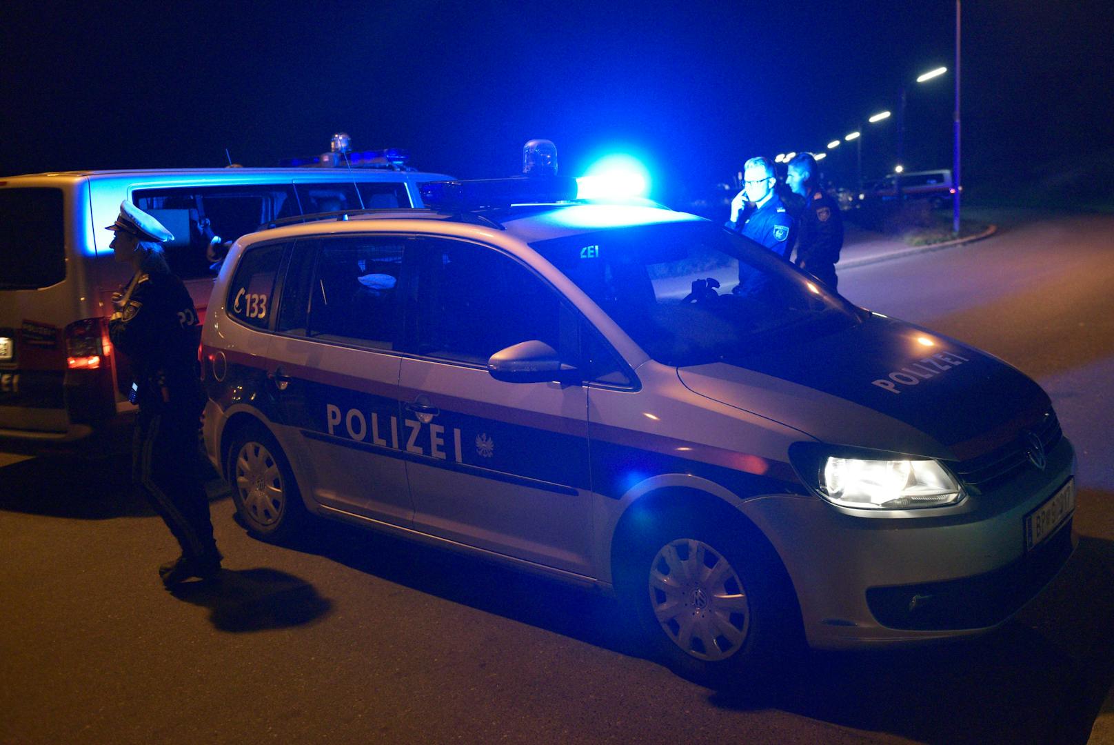 Die Polizei musste am Sonntagabend in Wien-Floridsdorf ausrücken. (Symbolbild)