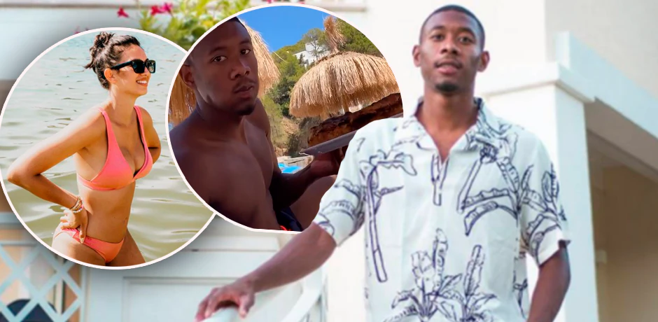 David Alaba genießt die Sonne mit Freundin Shalimar