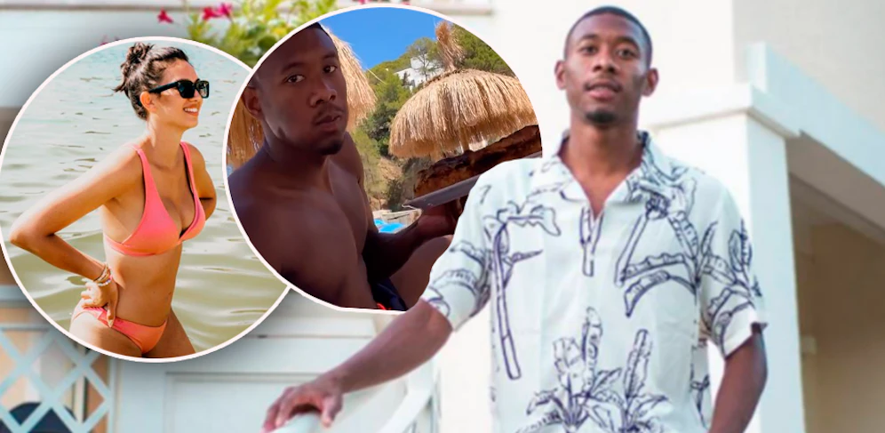 David Alaba genießt die Sonne mit Freundin Shalimar