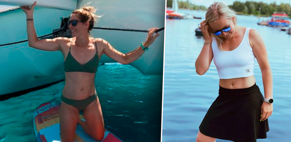 Conny Hütter und Tamara Tippler