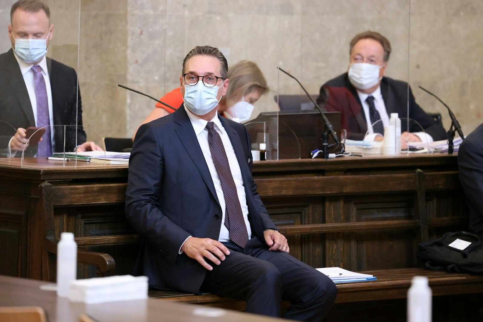Ex-Vizekanzler Strache sitzt auf der Anklagebank (Dienstag, 06. Juli 2021)
