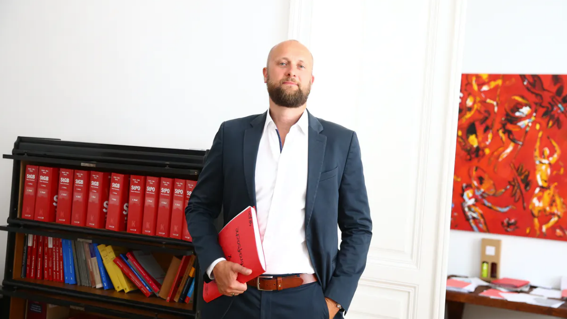 Anwalt Florian Kreiner vertritt den Tschetschenen.