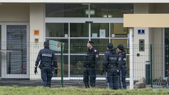 Ein Polizeieinsatz in Leoben. Archivbild.