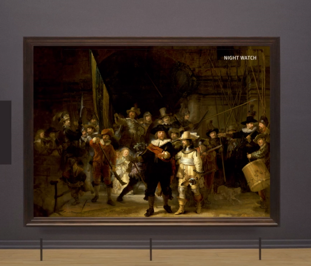 Für drei Monate lang können Besucherinnen und Besucher im Rijksmuseum in Amsterdam nun das restaurierte Gemälde betrachten.
