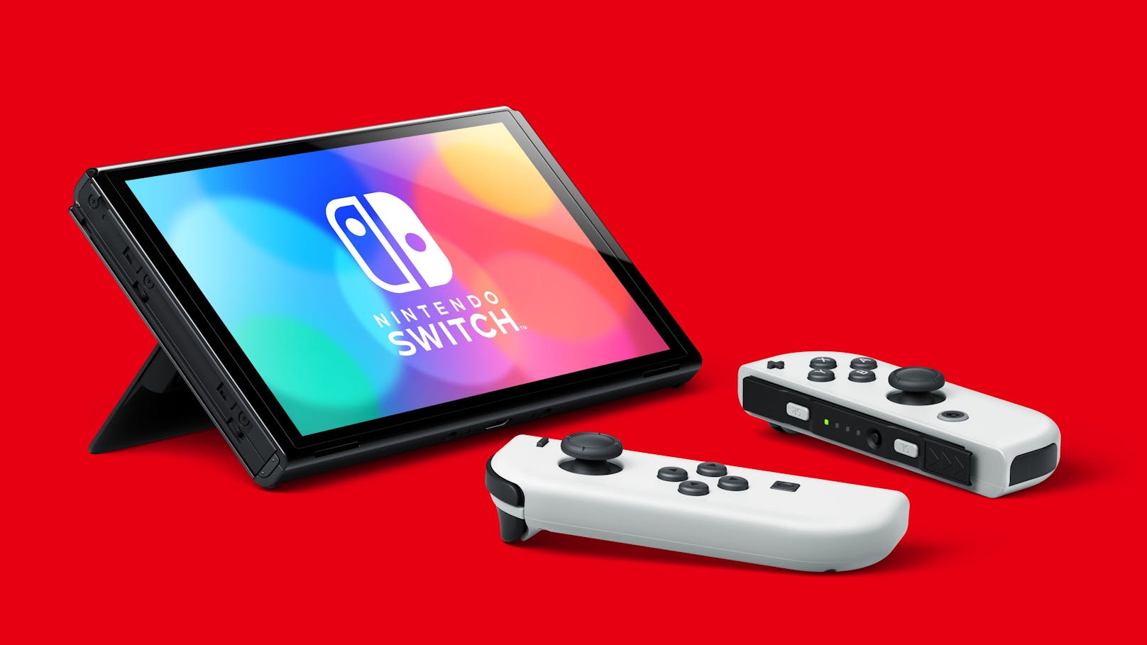 Bereits am 8. Oktober kommt die neue Nintendo Switch mit dem etwas umständlichen offiziellen Namen "Nintendo Switch (OLED-Modell) in den Handel. Äußerlich sieht sie der Standard-Switch zum Verwechseln ähnlich.