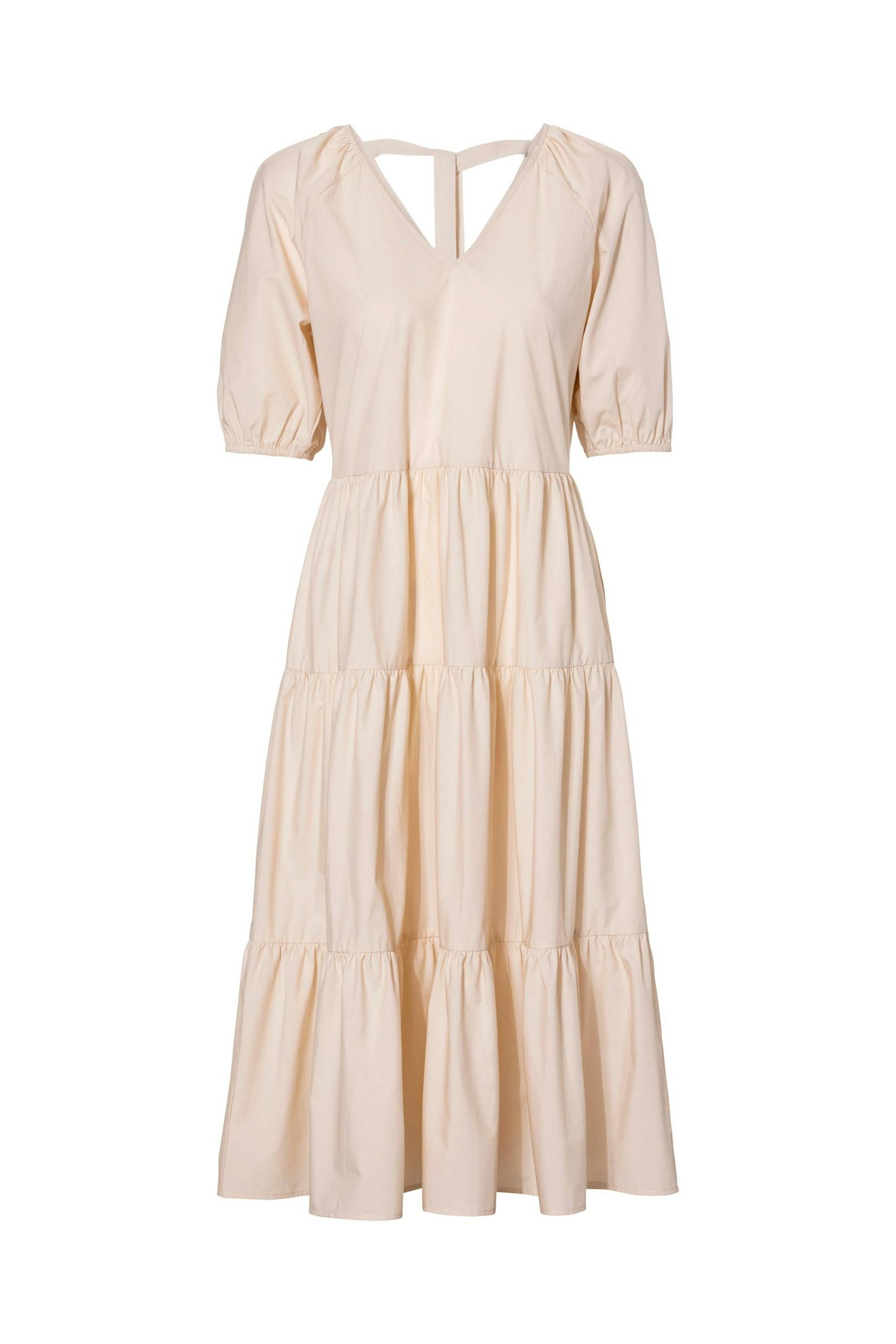 Baumwoll-Kleid von C&amp;A um 39,99 Euro.