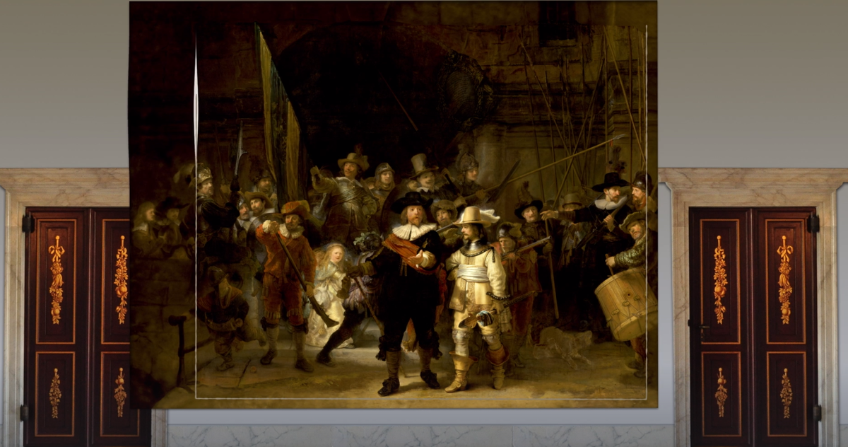 Denn im Jahr 1715 wurden Teile des Kunstwerks abgeschnitten.