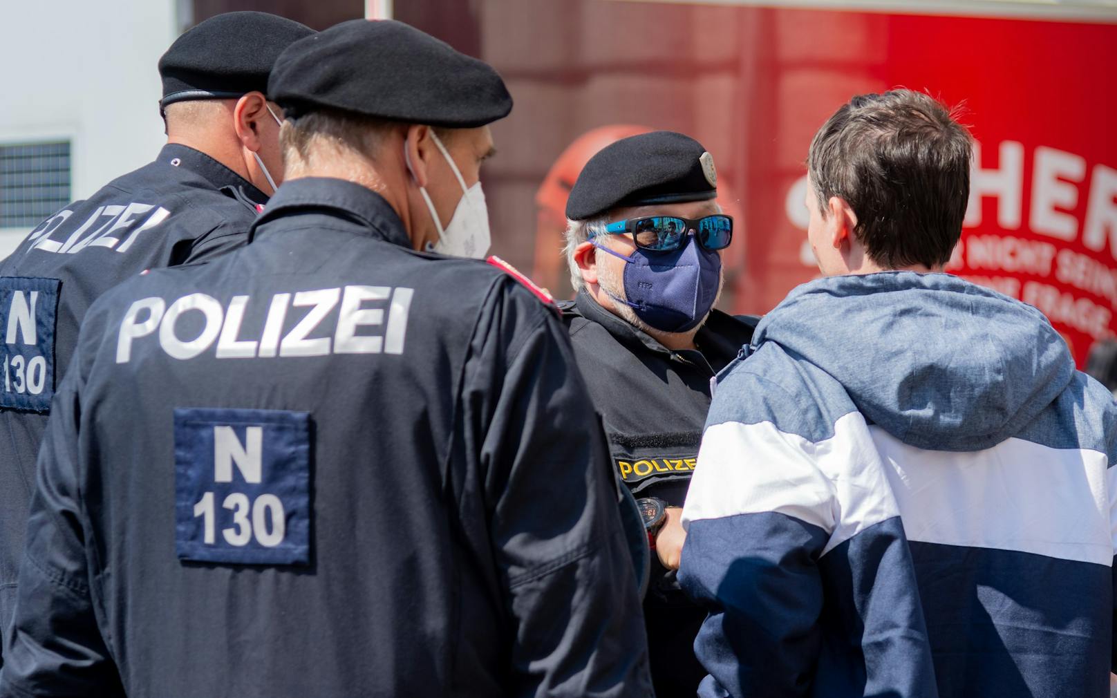 Polizeieinsatz in Wien. Ermittler konnten nun eine Raubbande fassen. (Symbolbild)