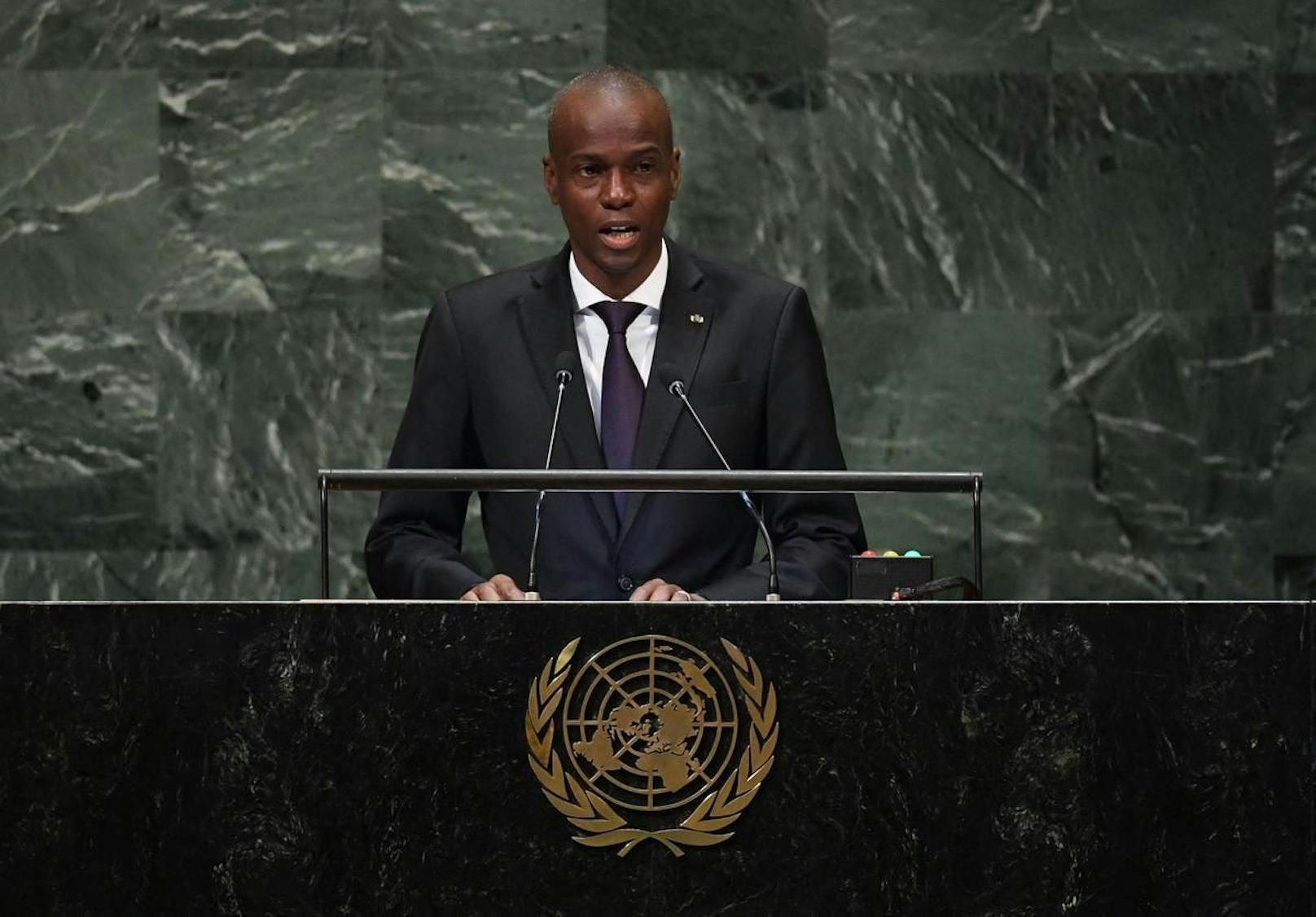 Moïse war seit 2017 Präsident von Haiti.