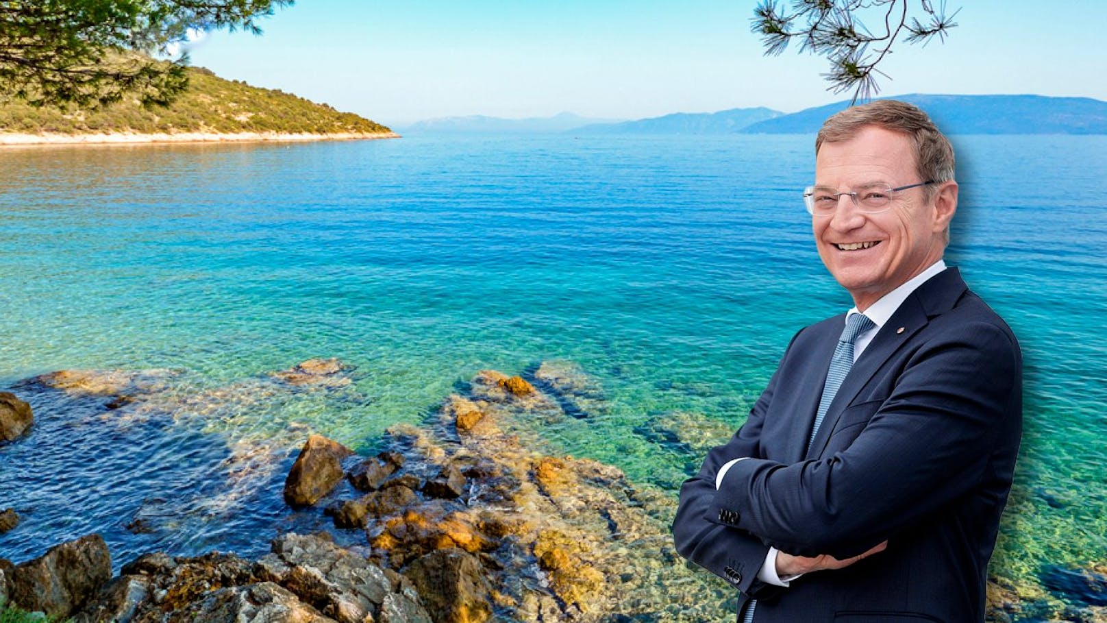 LH Thomas Stelzer plant einen Kurzurlaub in Kroatien.