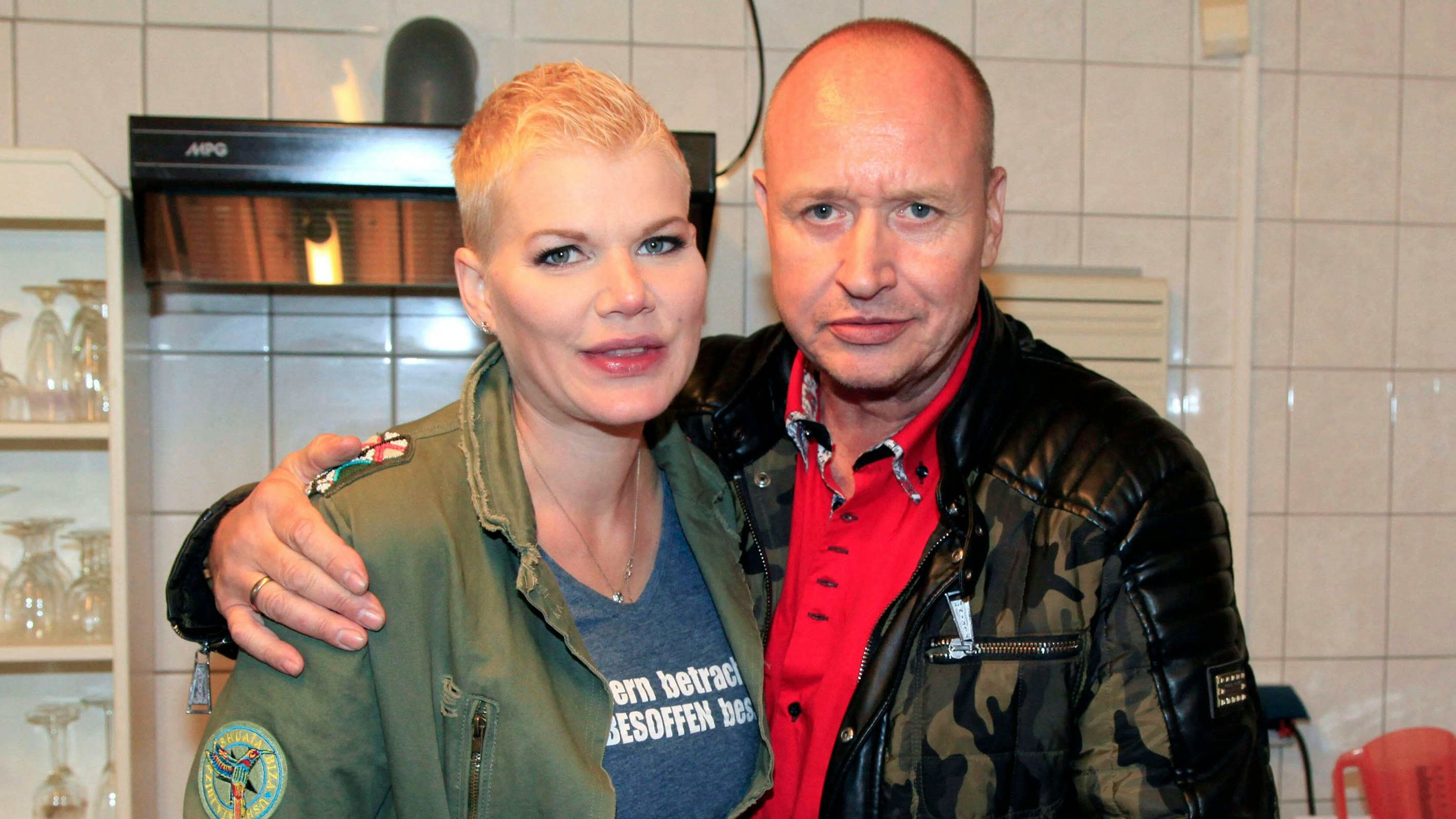 Melanie Müller mit Ehemann Mike Blümer 