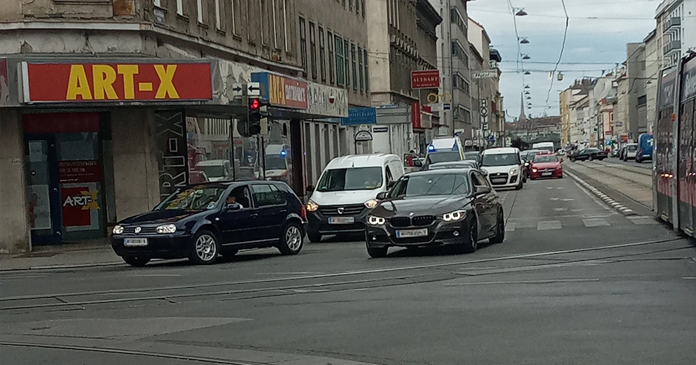 In Wien-Favoriten wurde am Freitag ein 54-Jähriger angefahren