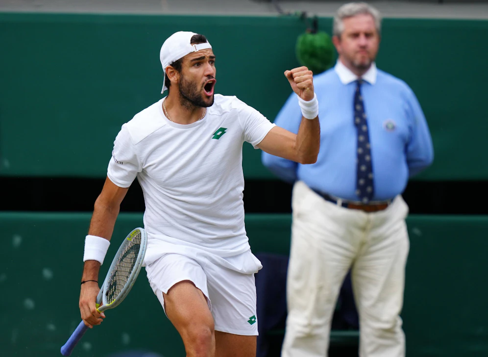 Matteo Berrettini steht im Wimbledon-Finale. 