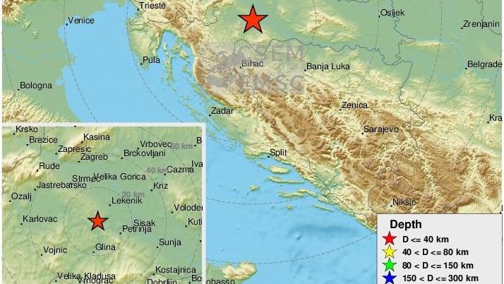 Erdbeben Kroatien