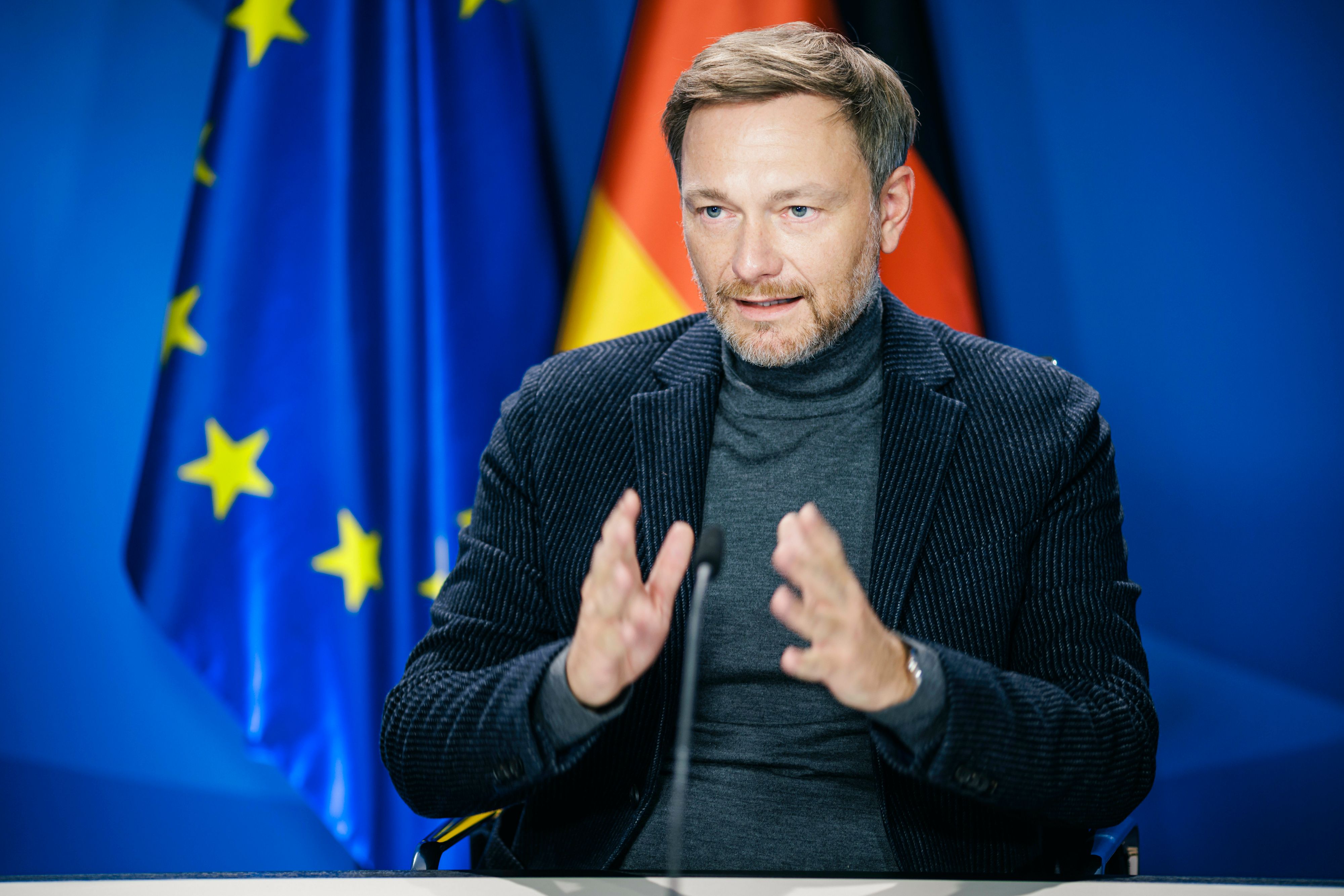 Christian Lindner übernahm am 8. Dezember 2021 offiziell den Posten als Finanzminister.