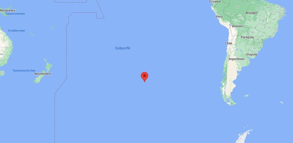 Irgendwo im Nichts: Point Nemo.