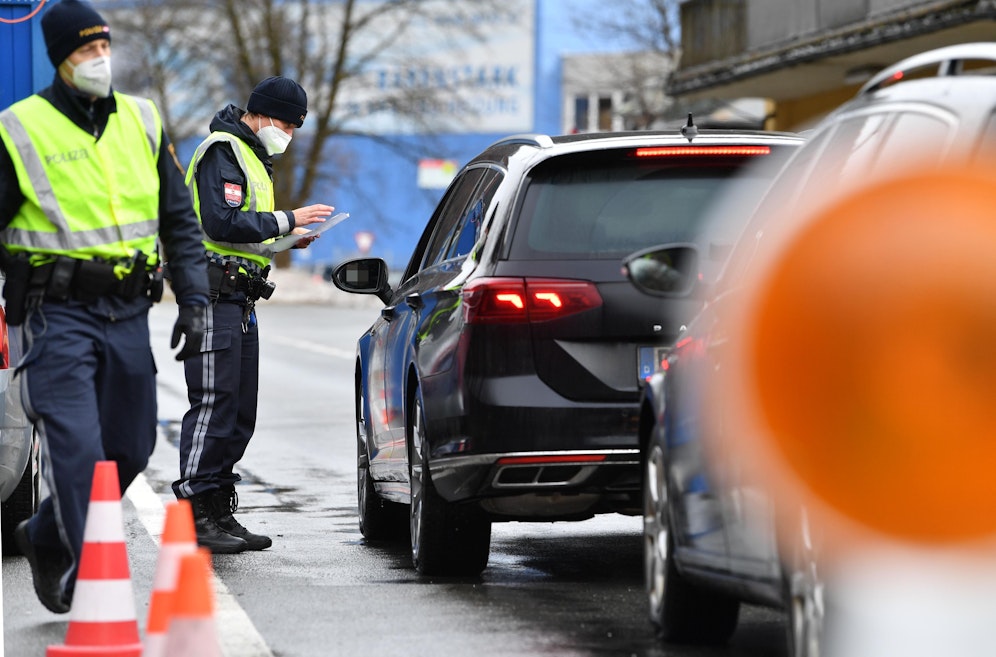 Der Schwindel flog bei der Grenzkontrolle natürlich sofort auf. (Symbolbild)