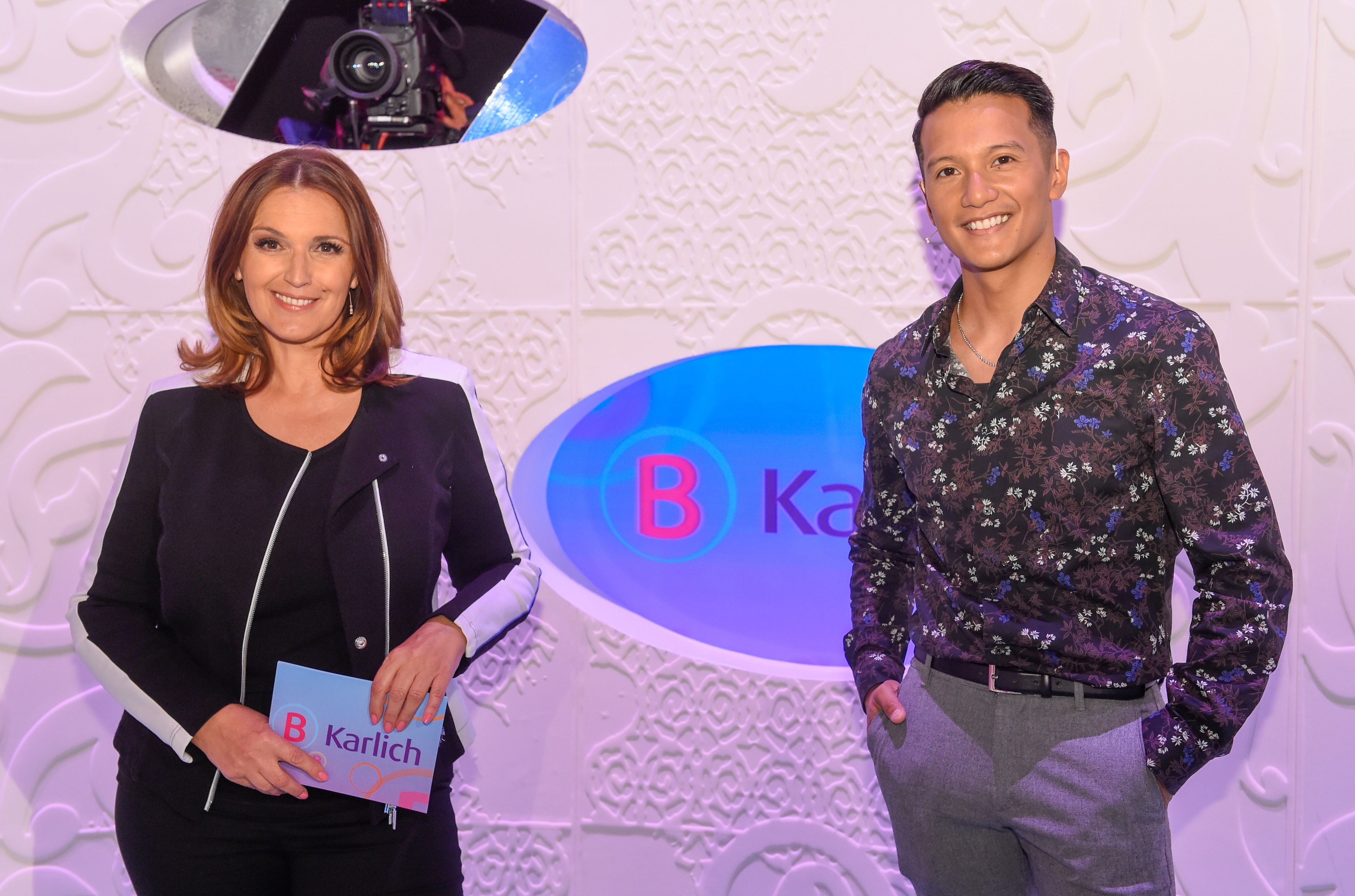 Barbara Karlich und Vincent Bueno