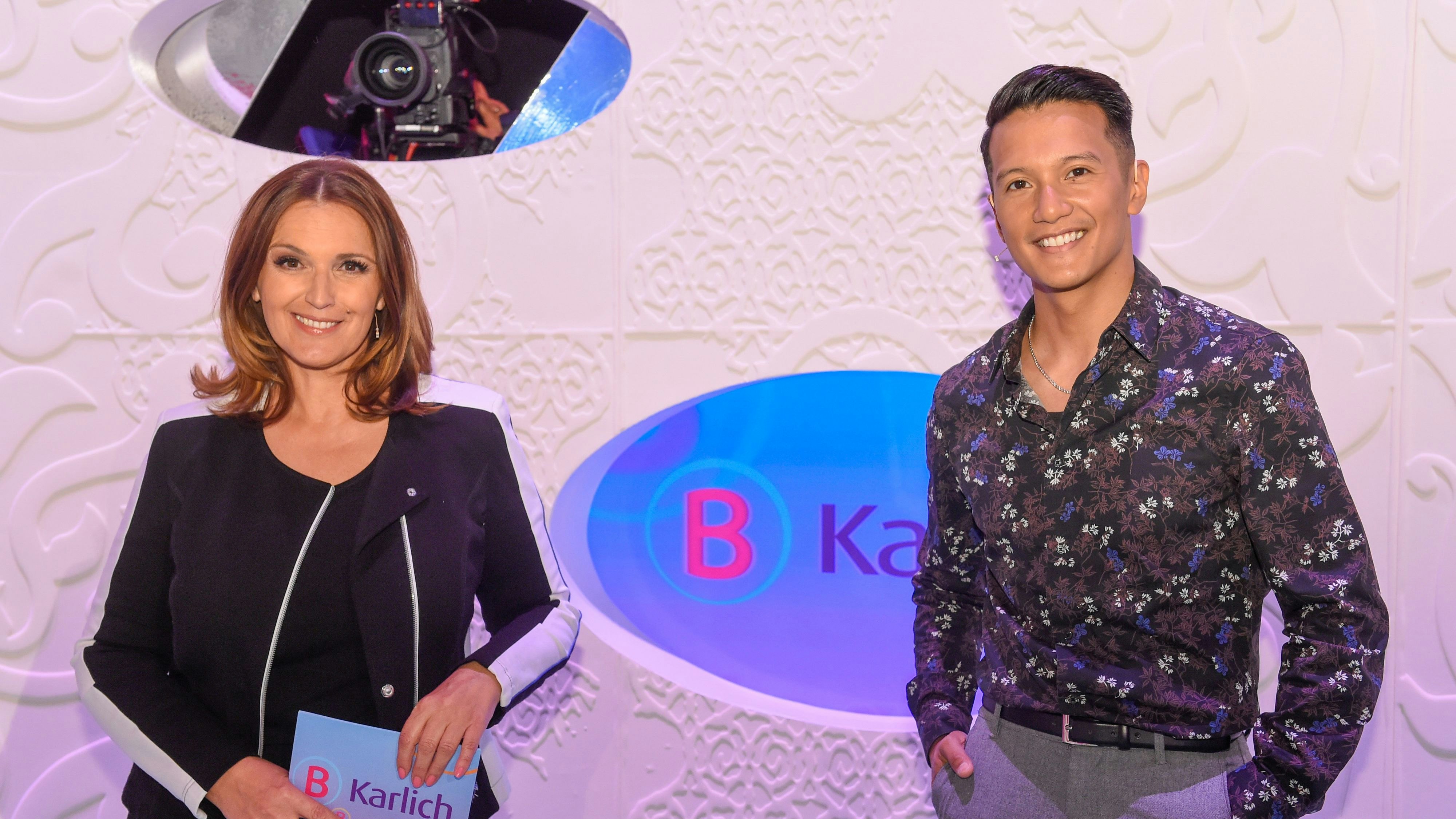 Barbara Karlich und Vincent Bueno