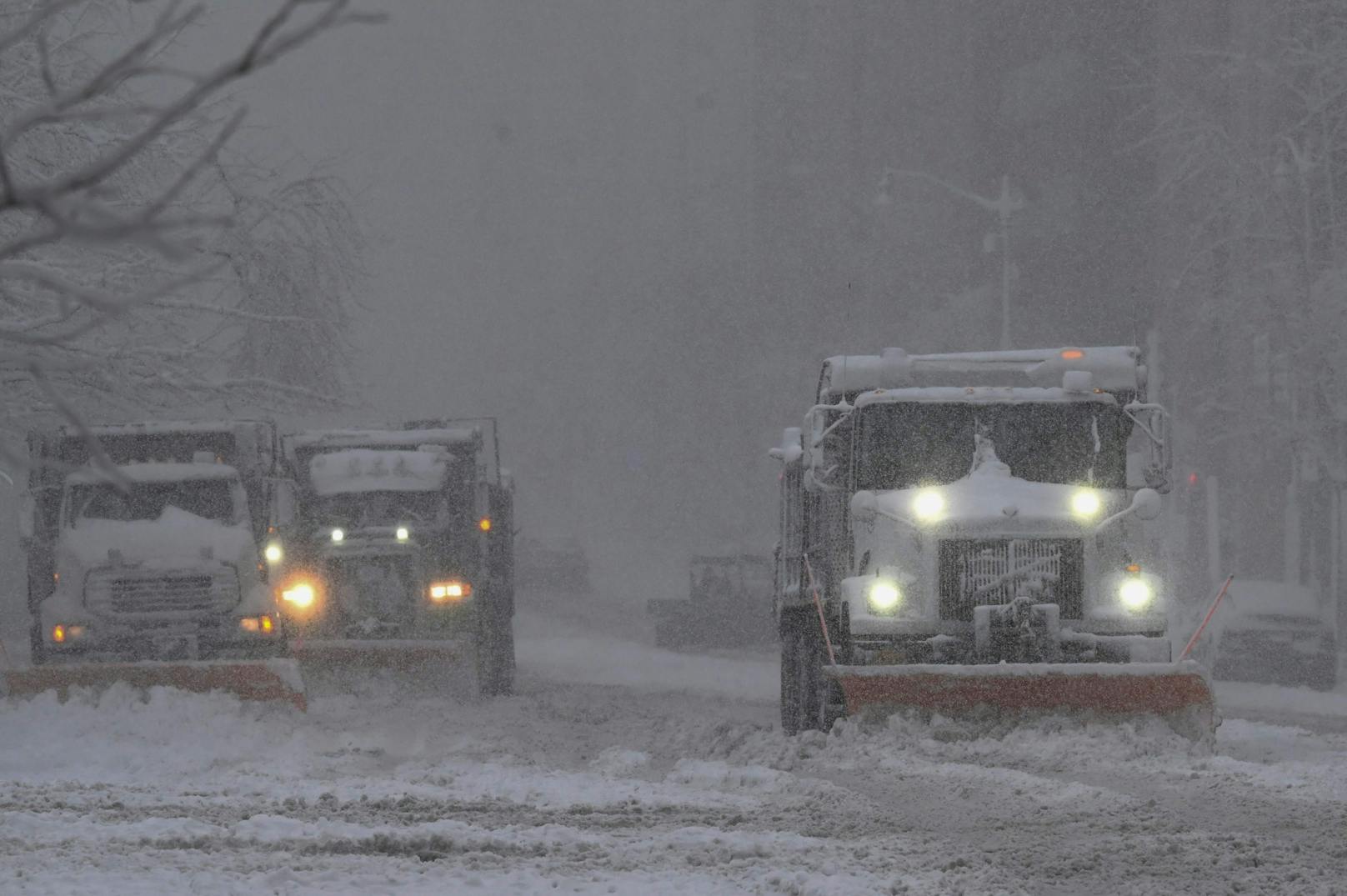 In der Hauptstadt Washington gab es innert weniger Stunden 20 Zentimeter Neuschnee.