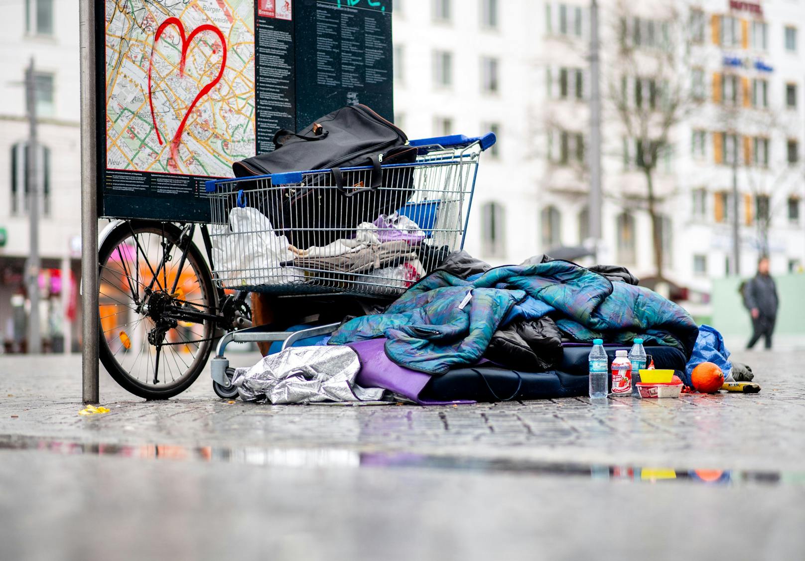 Knapp 700.000 Menschen sind in der EU obdachlos - Tendenz steigend. 