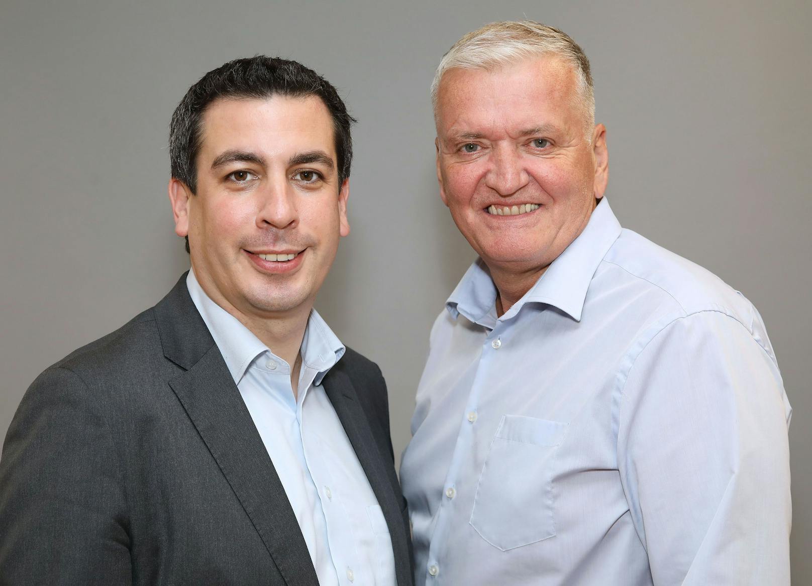 EU-Abgeordneter Günther Sidl und SPÖ NÖ Landesparteivorsitzende, LHStv. Franz Schnabl.