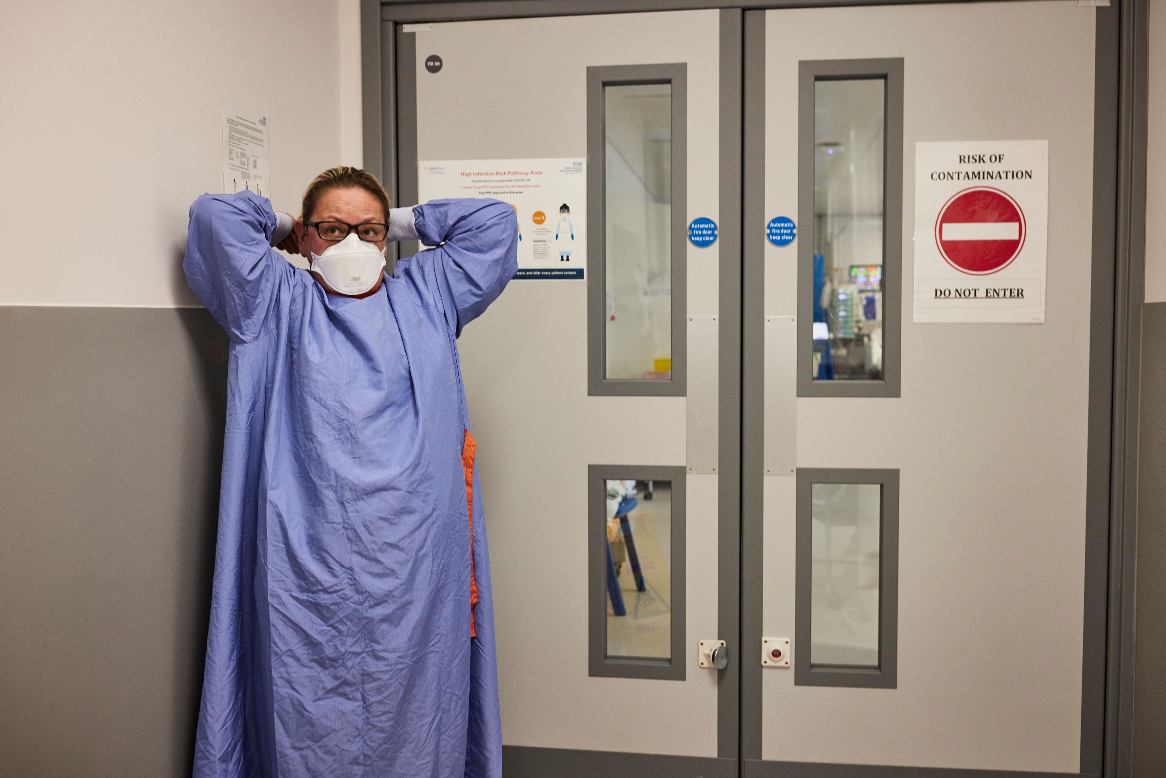 Viele Mitarbeiter in den britischen Krankenhäusern sind derzeit an Corona erkrankt oder in Quarantäne.